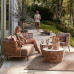 Metal Frame Outdoor Rattan Sofa Set Metal Frame Outdoor Rattan Sofa Set