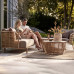 Metal Frame Outdoor Rattan Sofa Set Metal Frame Outdoor Rattan Sofa Set