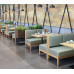 Wooden Wall Seating Music Cafe Dining Western Restaurant Tables Chairs Bubble Milk Tea Dessert Shop Sofa Combination Wooden Wall Seating Music Cafe Dining Western Restaurant Tables Chairs Bubble Milk Tea Dessert Shop Sofa Combination