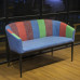 New Retro Iron Sofa For Cafe Bar Restaurant