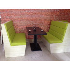 Leather Sofa For Fast Food Restaurant Cafa Shop Bars Deck Tables And Chairs Combination