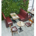 Simple Dining Restaurant Hotel Cafe Wall Dinner Sofa And Chair