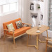 Minimalist Tea Shop Cafe Hotel Negotiations B and B Card Seats Solid Wood Double Sofa Table Chairs Minimalist Tea Shop Cafe Hotel Negotiations B and B Card Seats Solid Wood Double Sofa Table Chairs