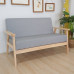Minimalist Tea Shop Cafe Hotel Negotiations B and B Card Seats Solid Wood Double Sofa Table Chairs Minimalist Tea Shop Cafe Hotel Negotiations B and B Card Seats Solid Wood Double Sofa Table Chairs