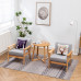 Minimalist Tea Shop Cafe Hotel Negotiations B and B Card Seats Solid Wood Double Sofa Table Chairs Minimalist Tea Shop Cafe Hotel Negotiations B and B Card Seats Solid Wood Double Sofa Table Chairs