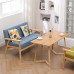 Minimalist Tea Shop Cafe Hotel Negotiations B and B Card Seats Solid Wood Double Sofa Table Chairs Minimalist Tea Shop Cafe Hotel Negotiations B and B Card Seats Solid Wood Double Sofa Table Chairs