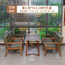 Vintage Bar Coffee House Dining Table Chair Set Lounge Seating Cafe Milkshake Bar Commercial and Leisure