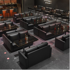 Bar Cafe Bistro Table Set Music Lounge Western Restaurant Milk Tea Shop Casual Dining Booth Sofa
