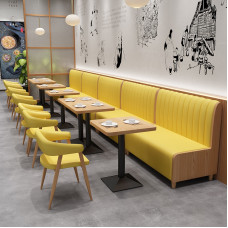 Cafe with Custom Sofas Drinks and Dining Set