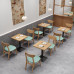 Cafe with Custom Sofas Drinks and Dining Set Cafe with Custom Sofas Drinks and Dining Set