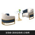Negotiating Nordic Casual Round Table Furniture Set for Hotels Business Reception Sofa Negotiating Nordic Casual Round Table Furniture Set for Hotels Business Reception Sofa