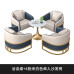 Negotiating Nordic Casual Round Table Furniture Set for Hotels Business Reception Sofa Negotiating Nordic Casual Round Table Furniture Set for Hotels Business Reception Sofa