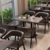 Retro Dining Bar BBQ Grill Hotpot Sofa Bar Lounge KTV Booth
