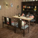Vintage Loft Iron Sofa Cafe Bar Table Sofa Combination Vintage Loft Iron Sofa Cafe Bar Table Sofa Combination