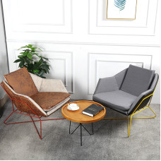 Iron Sofa And Chair For Studio Cafe Bars
