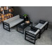 Iron Chair Table Sofa Seat Combination For Bar Cafe Restaurant Style 2 Iron Chair Table Sofa Seat Combination For Bar Cafe Restaurant Style 2