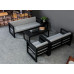 Iron Chair Table Sofa Seat Combination For Bar Cafe Restaurant Style 2 Iron Chair Table Sofa Seat Combination For Bar Cafe Restaurant Style 2