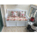 Solid Wood Living Room Balcony Casual Bench Sofa Solid Wood Living Room Balcony Casual Bench Sofa