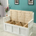 Solid Wood Living Room Balcony Casual Bench Sofa Solid Wood Living Room Balcony Casual Bench Sofa