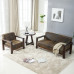 Simple Leisure Handrail Solid Wood Sofa For Cafe Bar Restaurant Simple Leisure Handrail Solid Wood Sofa For Cafe Bar Restaurant