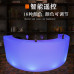 LED Illuminated Mobile Bar Counter Waterproof Cashier Bar Combo Outdoor Event Party Furniture Bar Counter