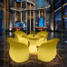 LED Lighted Table Chair Bar TKV Set Sofa for Bars Nightclubs and Outdoors Creative SevenColored Furniture