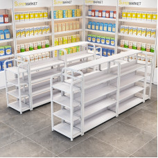 Island Cabinet Showcase Cosmetics Phone Accessories Supermarket Shelves Baby Store Display Rack