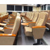 Wooden Report Hall Seating Cinema Steps Classroom Chalkboard Aluminum Alloy Lecture Hall Chairs Wooden Report Hall Seating Cinema Steps Classroom Chalkboard Aluminum Alloy Lecture Hall Chairs