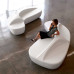Glass Steel Leisure Seating Wait Area Mall Glass Steel Leisure Seating Wait Area Mall