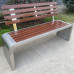 Outdoor Park Bench Iron Plastic Seating Public Mall Outdoor Park Bench Iron Plastic Seating Public Mall