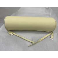 Cream Italian Leather Pillow Bolster For Le Corbusier LC4 Chaise Lounge Chair