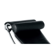 Pillow Bolster For Le Corbusier Lc4 Chaise Lounge Chair In Full Grain Leather with gloss