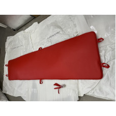 Cushion And Straps For Le Corbusier Lc4 Chaise Lounge Chair In Red PU Leather Cushion And Straps For Le Corbusier Lc4 Chaise Lounge Chair In Red PU Leather