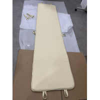 Cushion And Straps For Le Corbusier Lc4 Chaise Lounge Chair in Cream PU Leather
