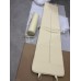 Cushion And Straps For Le Corbusier Lc4 Chaise Lounge Chair in Cream PU Leather