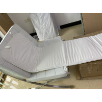 Cushion and Straps For Le Corbusier LC4 Chaise Lounge Chair in White Fabric