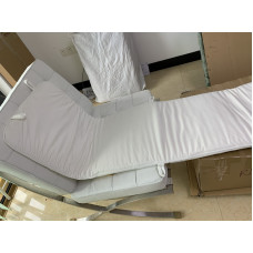 Cushion and Straps For Le Corbusier LC4 Chaise Lounge Chair in White Fabric Cushion and Straps For Le Corbusier LC4 Chaise Lounge Chair in White Fabric
