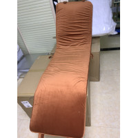 Cushion and Straps For Le Corbusier LC4 Chaise Lounge Chair in Khaki Fabric