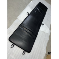 Black Nappa Leather Le Corbusier Lc4 Chaise Lounge Chair Cushion And Strap