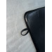 Black Nappa Leather Le Corbusier Lc4 Chaise Lounge Chair Cushion And Strap