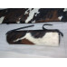 Le Corbusier LC4 Chaise Lounge Chair Cushion and Strap in Tri-Color Pony Skin Leather Le Corbusier LC4 Chaise Lounge Chair Cushion and Strap in Tri-Color Pony Skin Leather