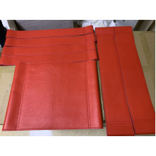 Repair Replacement Straps And Cushion For Wassily Kandinsky Chair In Red Italian Leather And Bonded Leather Repair Replacement Straps And Cushion For Wassily Kandinsky Chair In Red Italian Leather And Bonded Leather