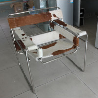 Repair Replacement Straps And Cushion For Wassily Kandinsky Chair In Pony Skin Leather Repair Replacement Straps And Cushion For Wassily Kandinsky Chair In Pony Skin Leather