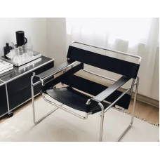 Repair Replacement Straps And Cushion For Wassily Kandinsky Chair in Premium grade Full Grain Leather with gloss Repair Replacement Straps And Cushion For Wassily Kandinsky Chair in Premium grade Full Grain Leather with gloss