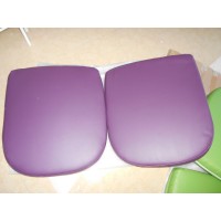 Replacement Cushions For Ball Chair In Purple Color And PU Leather