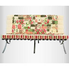 Fabric Barcelona Loveseat Cushions And Straps Fabric Barcelona Loveseat Cushions And Straps