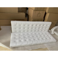 Barcelona Loveseat Cushions And Straps in Higher grade Italian Leather Barcelona Loveseat Cushions And Straps in Higher grade Italian Leather