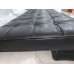 Barcelona Loveseat Cushions And Straps in Black Full Aniline Leather Barcelona Loveseat Cushions And Straps in Black Full Aniline Leather