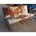 Pony Skin Leather Barcelona Sofa Cushions With No Piping Pony Skin Leather Barcelona Sofa Cushions With No Piping