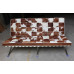 Pony Skin Leather Barcelona Sofa Cushions Pony Skin Leather Barcelona Sofa Cushions